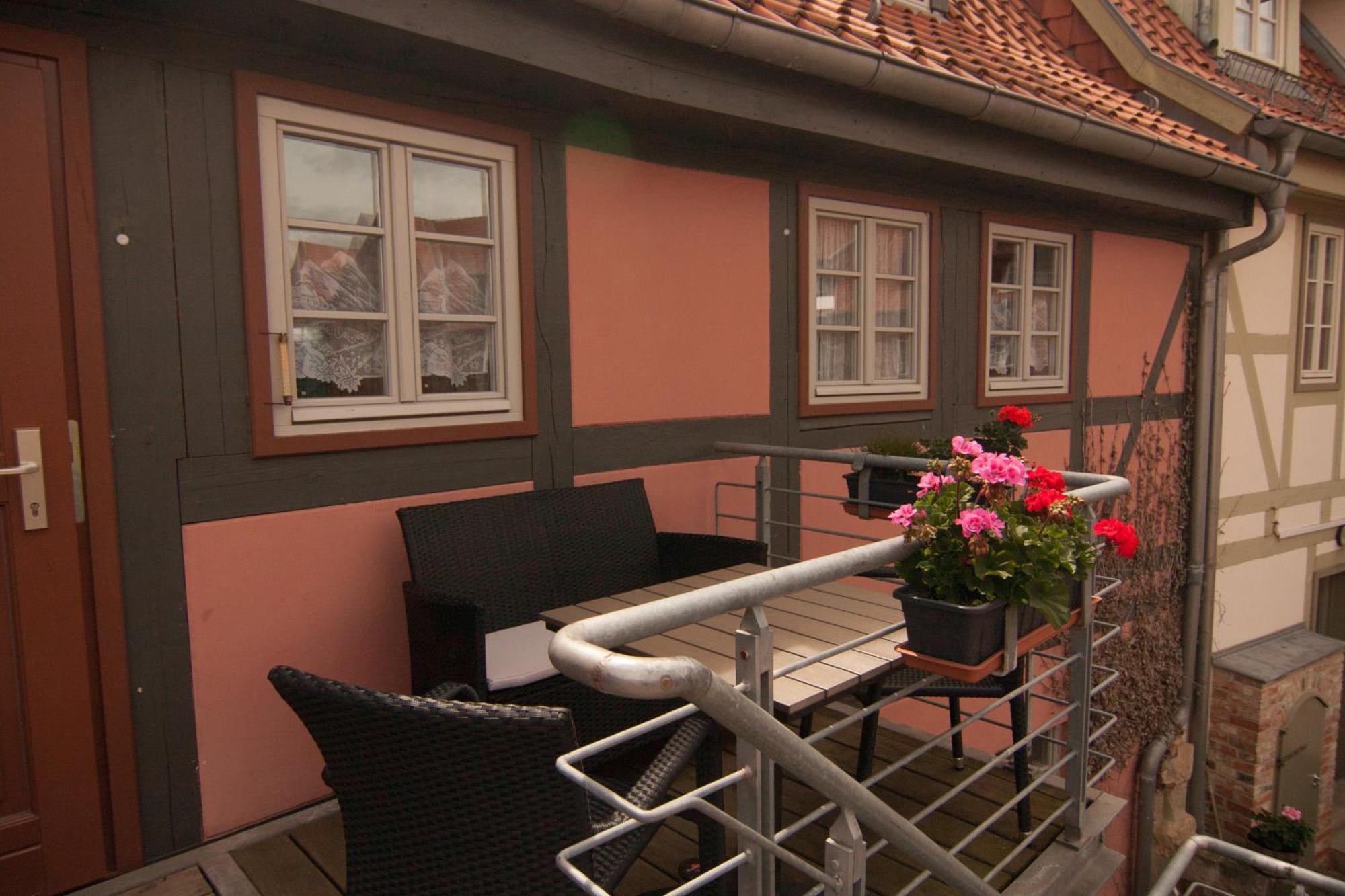 Apartment Mit Balkon No4 Quedlinburg Exterior foto